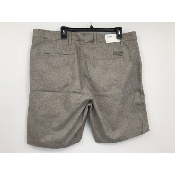 AG Adriano Goldschmied Wanderer Trouser Short Taupe Size 40 NEW - Picture 6 of 8